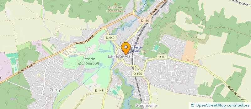 localisation de l'entreprise RLGB à LA FERTE-ALAIS