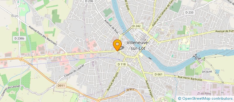 localisation de l'entreprise RLJ LOCATION à VILLENEUVE-SUR-LOT