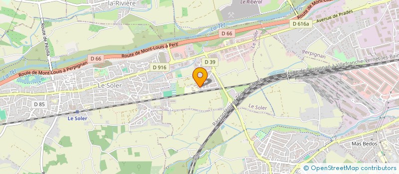 localisation de l'entreprise RLM 2020  LE SOLER