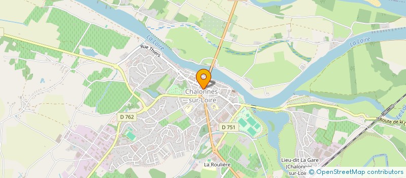 localisation de l'entreprise RLM à CHALONNES-SUR-LOIRE