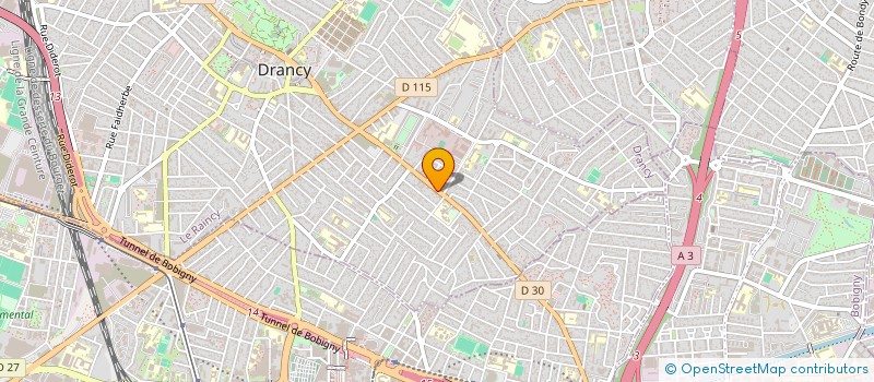 localisation de l'entreprise RLM à DRANCY