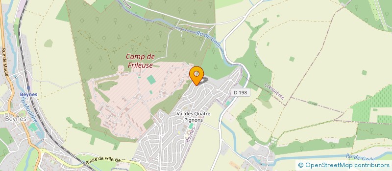 localisation de l'entreprise RLM INGENIERIE  BEYNES