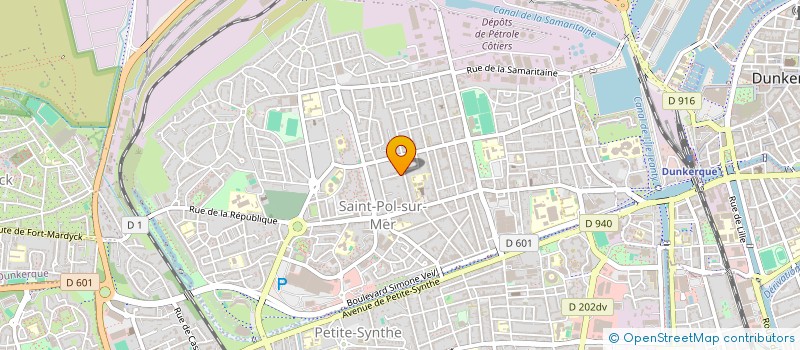 localisation de l'entreprise RLMJ à DUNKERQUE