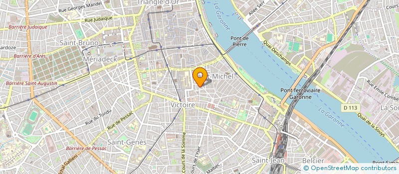 localisation de l'entreprise RLN PATRIMOINE  BORDEAUX