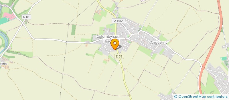 localisation de l'entreprise RLP NETTOYAGE  COLOMBY-ANGUERNY