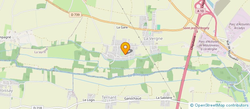localisation de l'entreprise RLPC FINOT à VERVANT