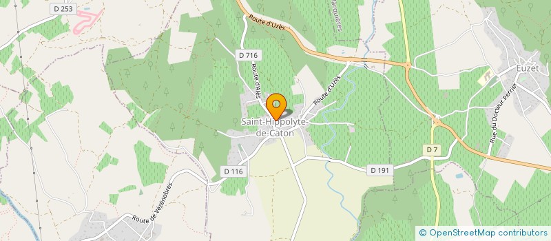 localisation de l'entreprise RLS  SAINT-HIPPOLYTE-DE-CATON