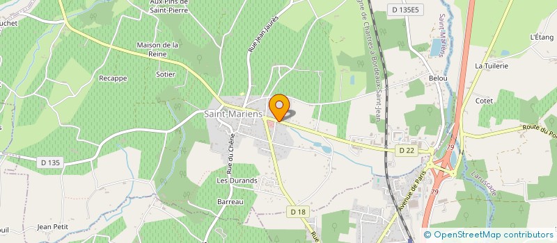 localisation de l'entreprise RLS  SAINT-MARIENS