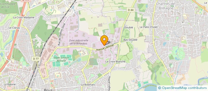 localisation de l'entreprise RLSD CUSTOMS  BRUZ