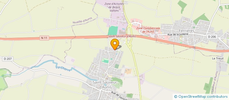 localisation de l'entreprise RLSTH  SAINT-SAUVEUR-D'AUNIS