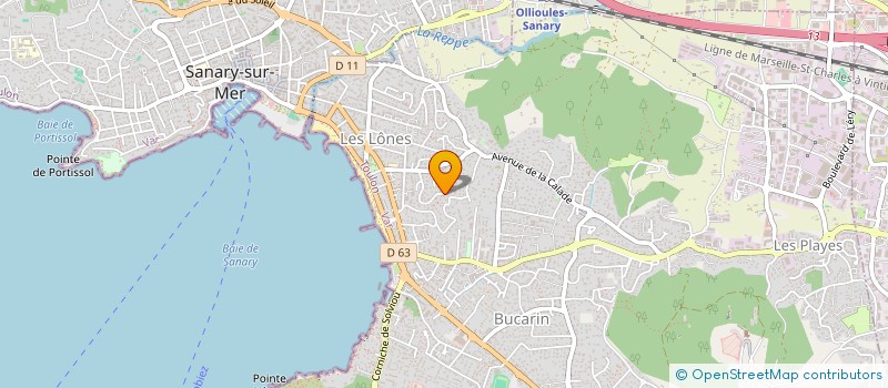 localisation de l'entreprise RLT DU VAL à SIX-FOURS-LES-PLAGES