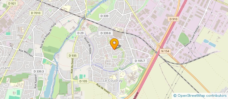 localisation de l'entreprise RLTB  BOURGES