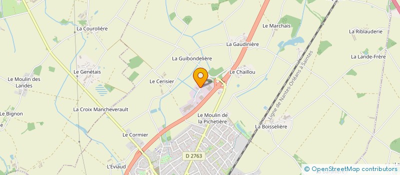 localisation de l'entreprise RLV BUSINESS  L'HERBERGEMENT