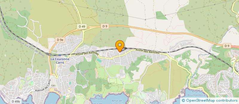 localisation de l'entreprise RM 3M  MARTIGUES