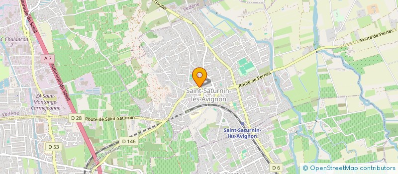 localisation de l'entreprise RM  SAINT-SATURNIN-LES-AVIGNON