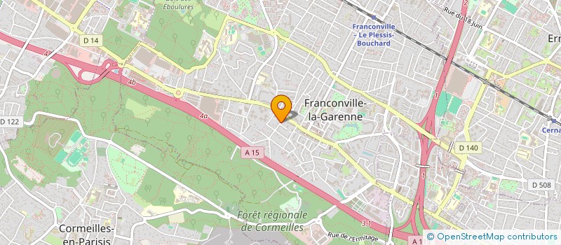localisation de l'entreprise RM & ASSOCIES GRAND PARIS  FRANCONVILLE