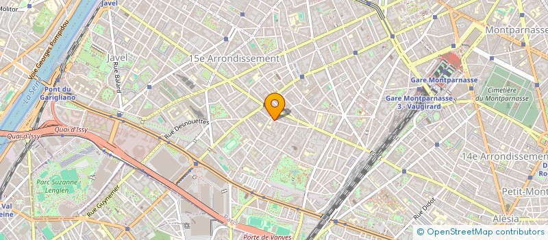 localisation de l'entreprise RM ASSOCIES SARL à PARIS