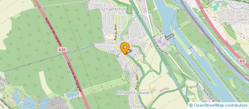 localisation de l'entreprise RM ATELIER & EXPERTISE BRANDING  KEMBS