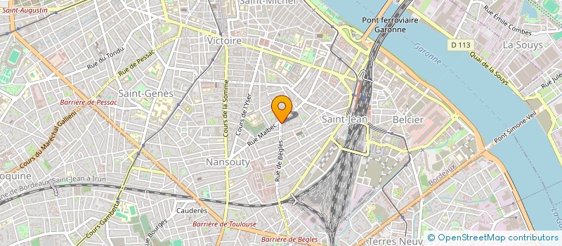 localisation de l'entreprise RM AUTO SERVICE à BORDEAUX