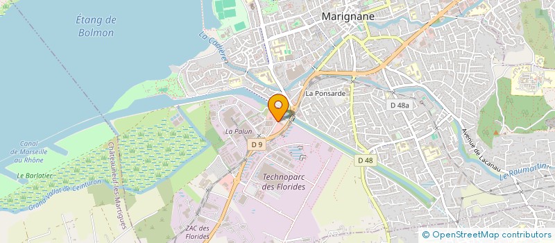 localisation de l'entreprise RM AUTOS  VITROLLES