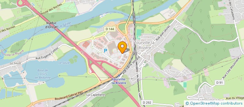 localisation de l'entreprise RM BEAUTE à TOURVILLE-LA-RIVIERE