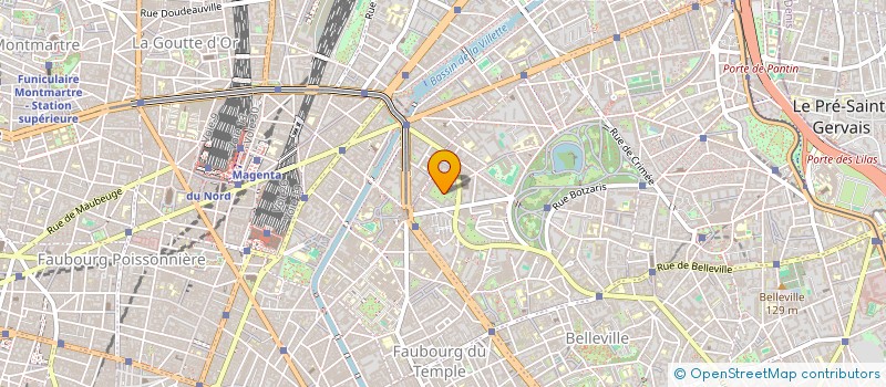 localisation de l'entreprise RM BH CONSEIL  PARIS