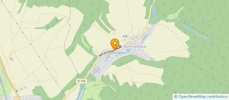 localisation de l'entreprise RM BOIS à SOMMEDIEUE
