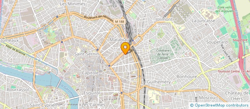 localisation de l'entreprise RM CAMPING  TOULOUSE