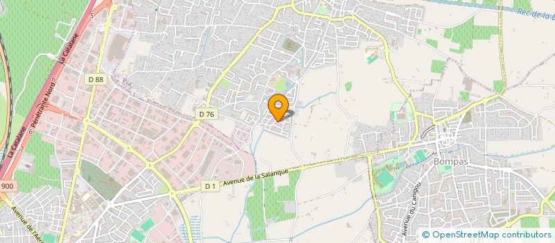 localisation de l'entreprise RM CARRELAGE 66  PIA