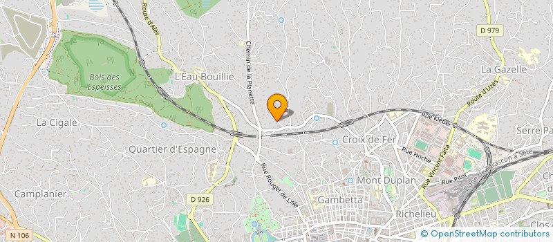 localisation de l'entreprise RM CARS  NIMES