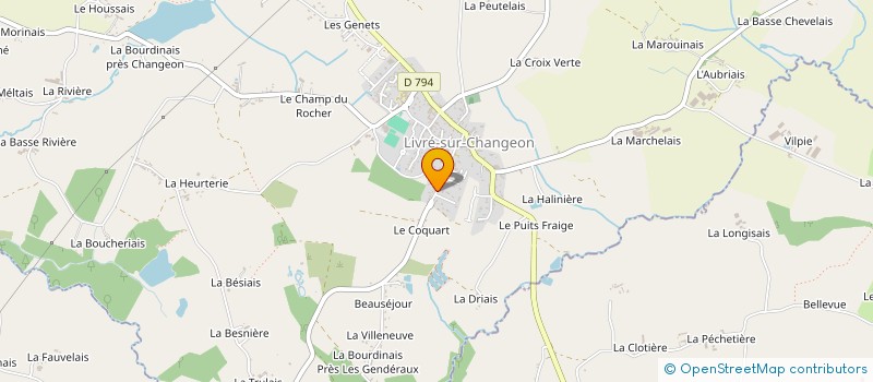 localisation de l'entreprise RM CARS  VITRE