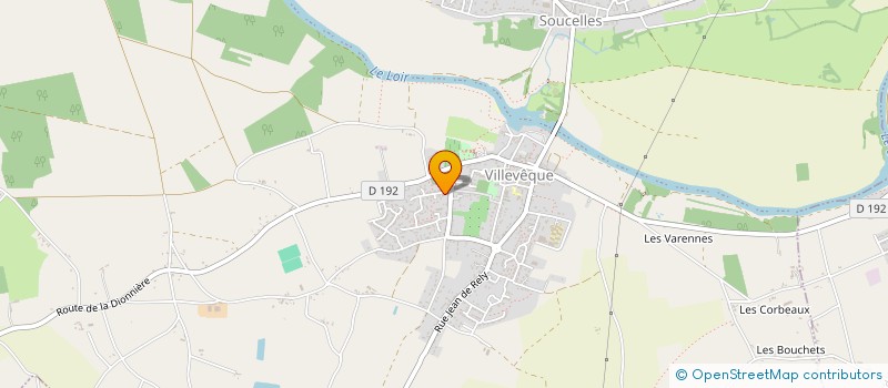 localisation de l'entreprise RM CHOLET VICTOIRE  RIVES-DU-LOIR-EN-ANJOU