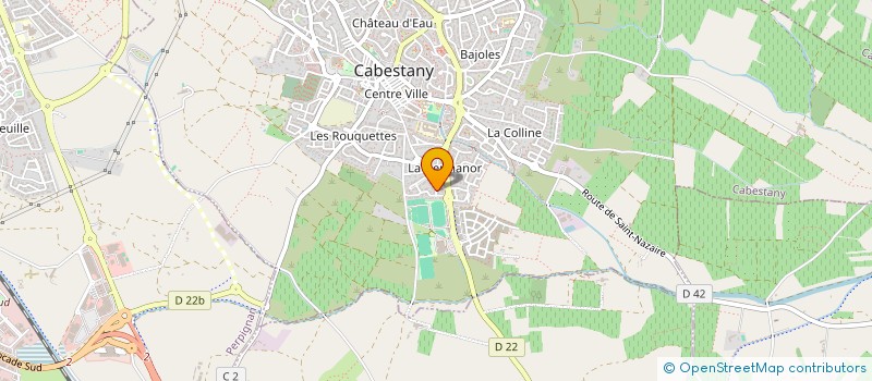 localisation de l'entreprise RM CONSEIL  CABESTANY