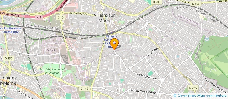 localisation de l'entreprise RM CONSEIL à VILLIERS-SUR-MARNE