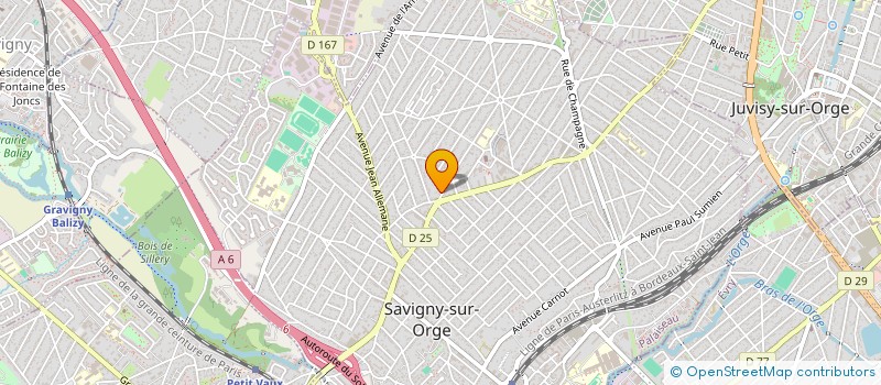 localisation de l'entreprise RM CONSEIL MUSICAL à SAVIGNY-SUR-ORGE