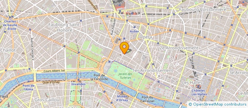 localisation de l'entreprise RM CONSULTANTS à PARIS
