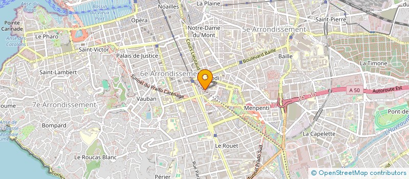 localisation de l'entreprise RM CUISINES à MARSEILLE