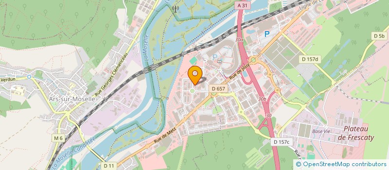 localisation de l'entreprise RM-DEPANNAGE  JOUY-AUX-ARCHES