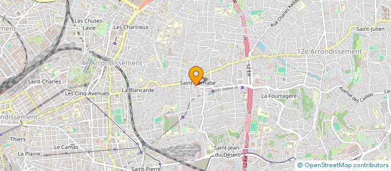localisation de l'entreprise RM DISTRI 13 à MARSEILLE