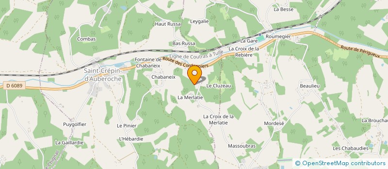 localisation de l'entreprise RM DU PONTEIX à BOULAZAC ISLE MANOIRE