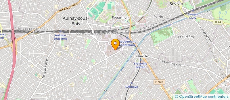 localisation de l'entreprise RM EMBALLAGES à AULNAY-SOUS-BOIS
