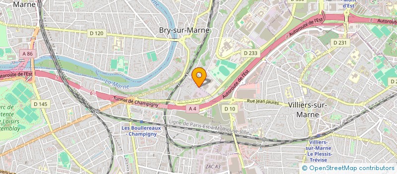 localisation de l'entreprise RM ESTRELA à CHAMPIGNY-SUR-MARNE