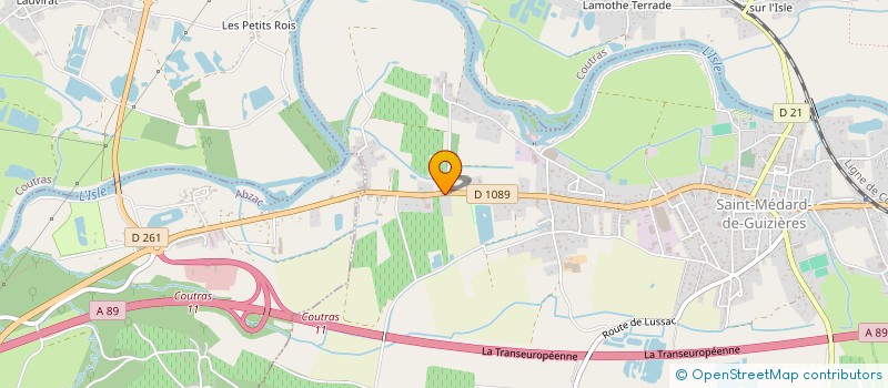 localisation de l'entreprise RM EVENT  SAINT-MEDARD-DE-GUIZIERES