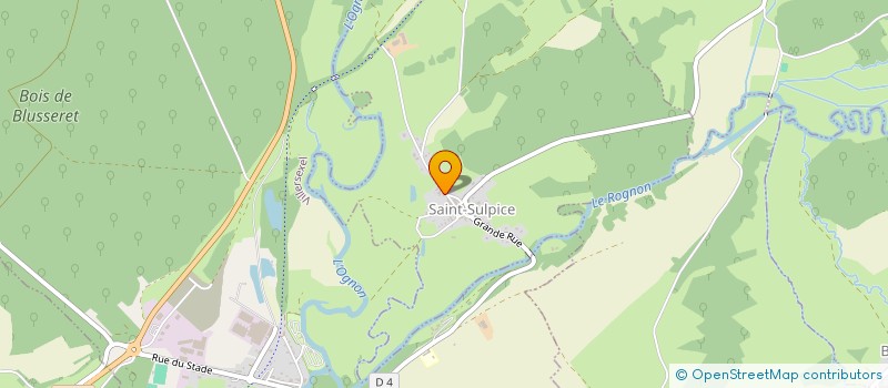 localisation de l'entreprise RM FERMETURES  SAINT-SULPICE