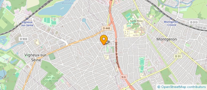 localisation de l'entreprise RM FOOD à VIGNEUX-SUR-SEINE