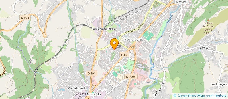 localisation de l'entreprise RM GESTION IMMO  GAP