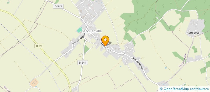 localisation de l'entreprise RM GESTION INVEST  SACQUENVILLE