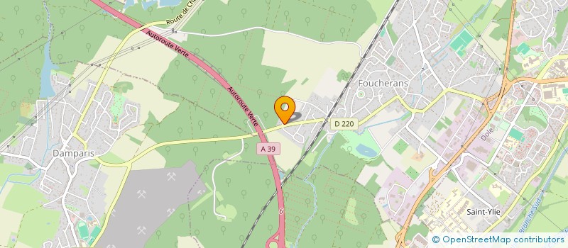 localisation de l'entreprise RM HABITAT  FOUCHERANS
