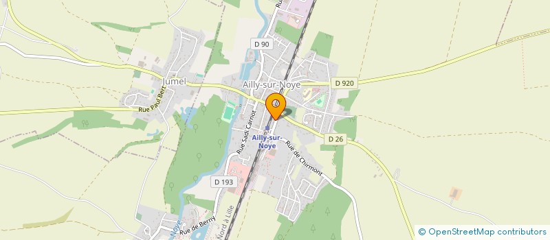 localisation de l'entreprise RM IMMO à AILLY-SUR-NOYE