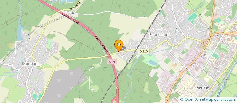 localisation de l'entreprise RM IMMOBILIER  FOUCHERANS